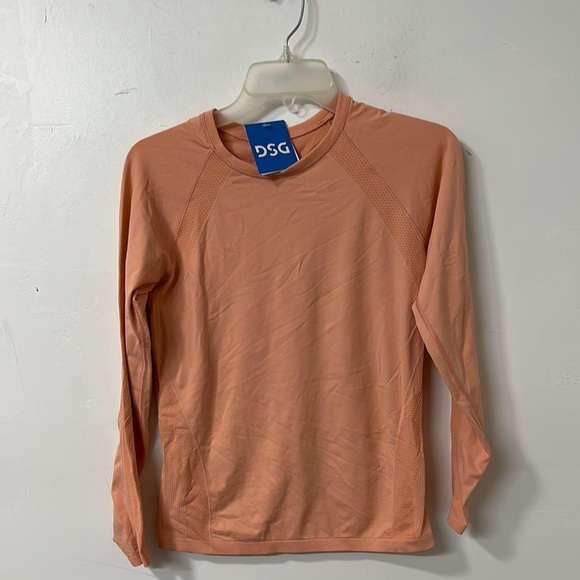 DSG Kids Long Sleeve Tee - Peach - Picture 1 of 2
